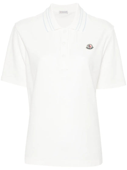 Appliqué-Logo Cotton Polo Shirt