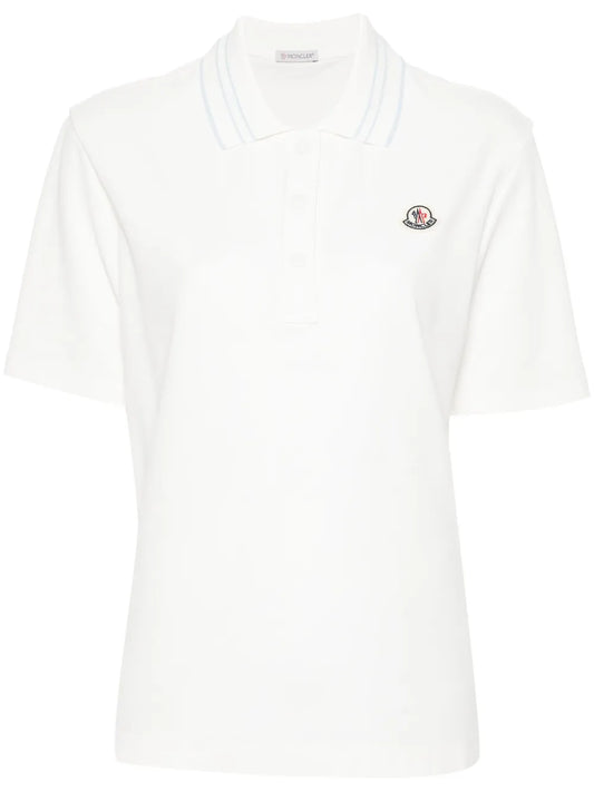 Appliqué-Logo Cotton Polo Shirt