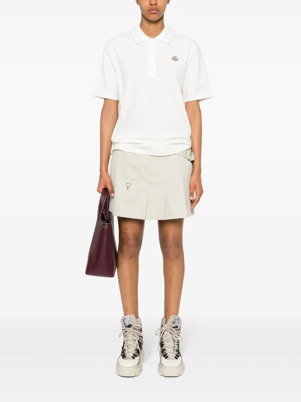 Appliqué-Logo Cotton Polo Shirt