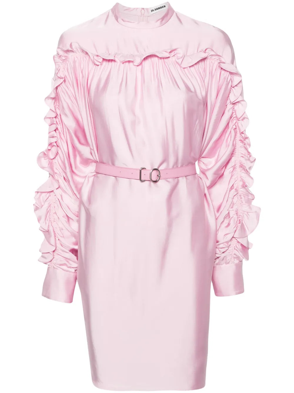 129 Satin Midi Dress