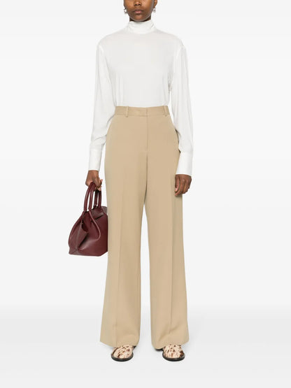 Roll-Neck Blouse
