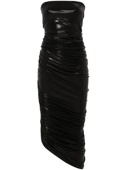 Diana Shirred Midi Dress