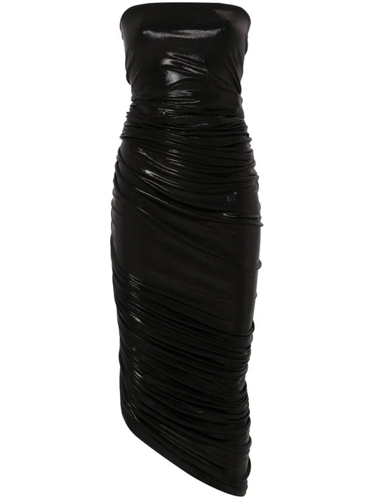 Diana Shirred Midi Dress