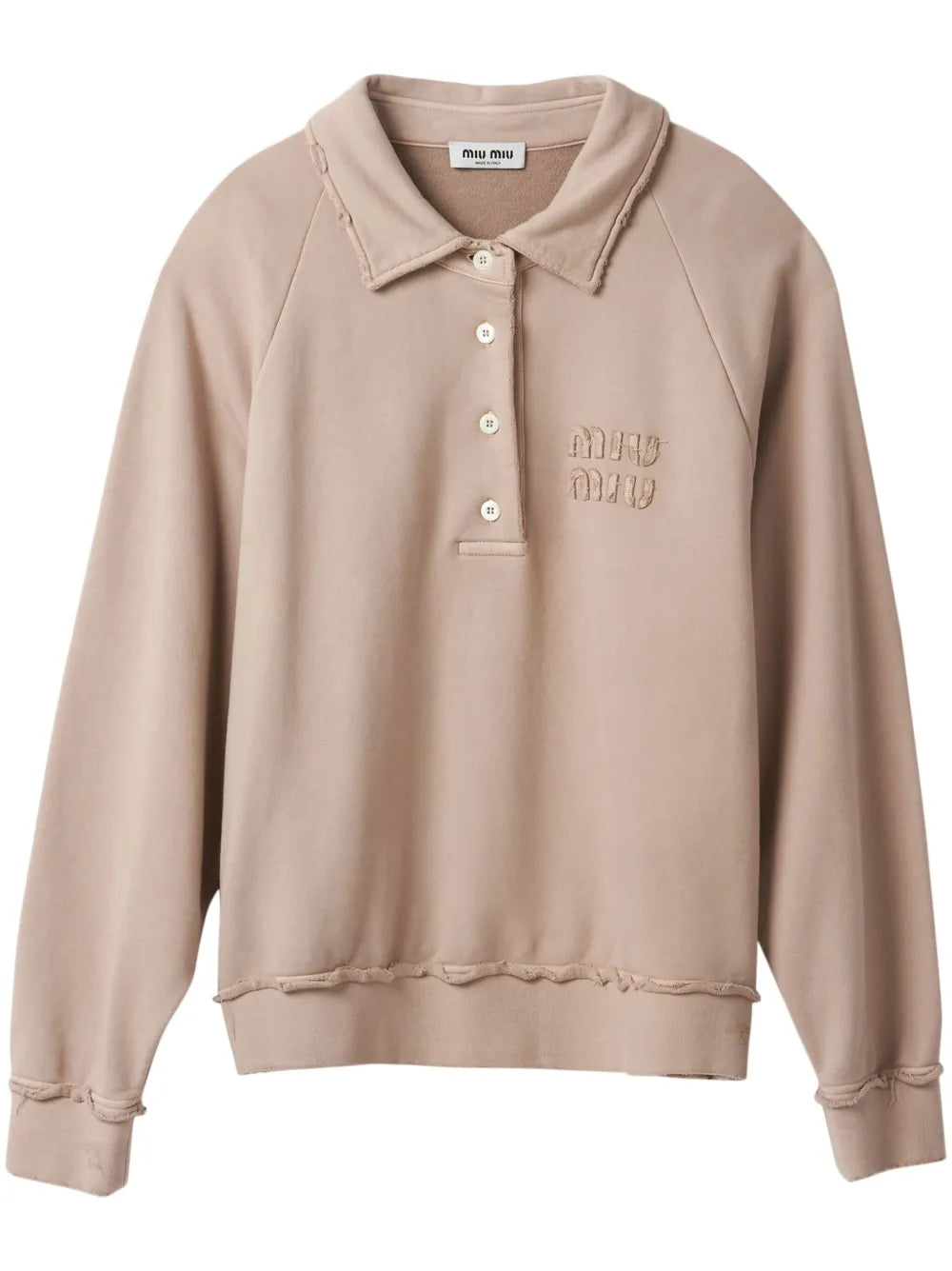 Logo-Appliqué Longsleeved Polo Shirt