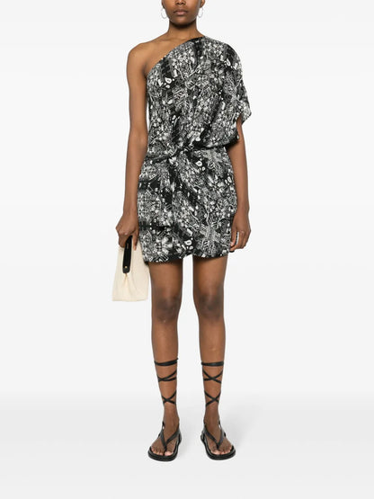 Alixen One-Shoulder Minidress