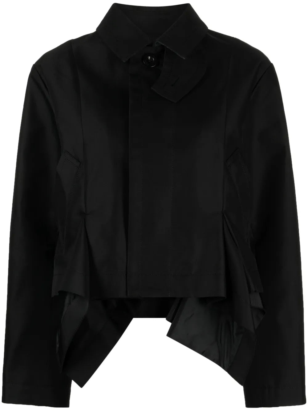 Single-Breasted Handkerchief Jacket