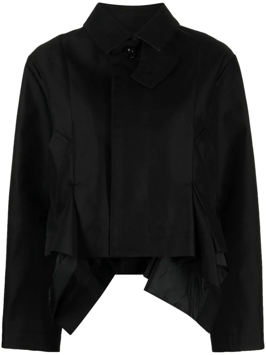 Single-Breasted Handkerchief Jacket