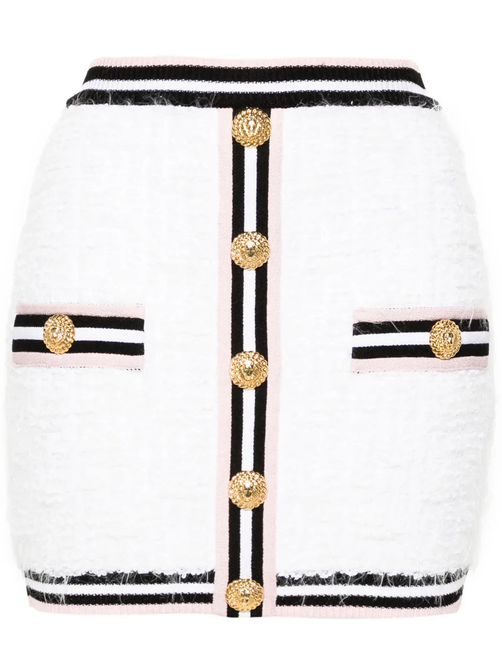 Maze Monogram-Jacquard Miniskirt