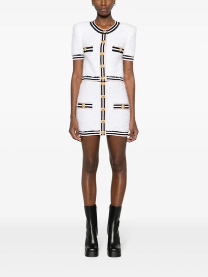 Maze Monogram-Jacquard Miniskirt