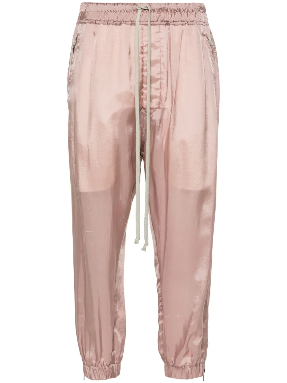 Drawstring Cropped Track Pants