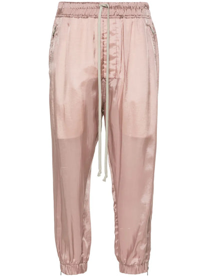 Drawstring Cropped Track Pants