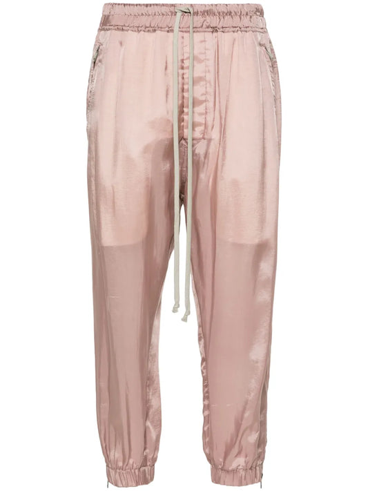 Drawstring Cropped Track Pants