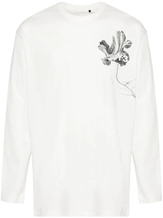 Gfx Floral-Print Cotton T-Shirt