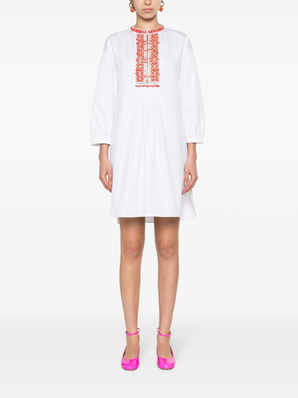 Bead-Embellished Minidress