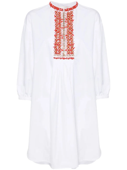 Bead-Embellished Minidress