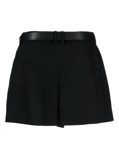 Belted Skirt Shorts
