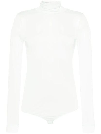 Four-Stitch Sheer Bodysuit