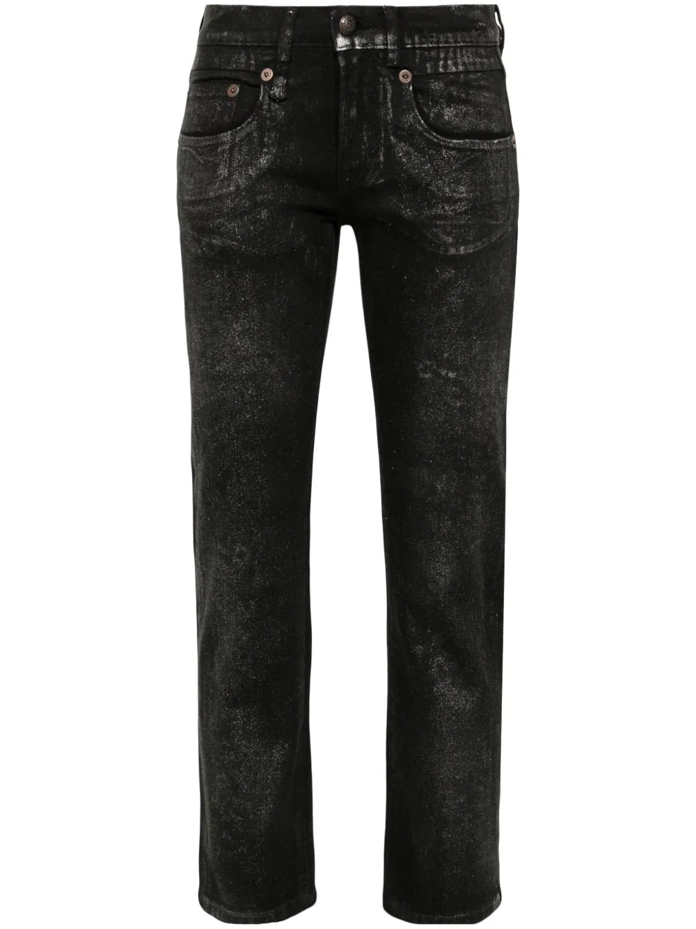 Metallic Skinny Jeans