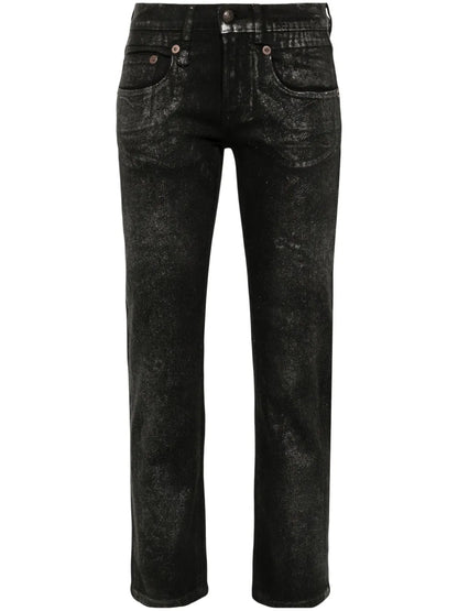 Metallic Skinny Jeans