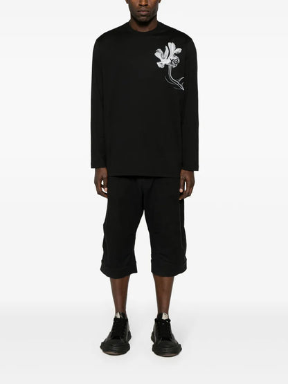 Gfx Floral-Print Cotton T-Shirt
