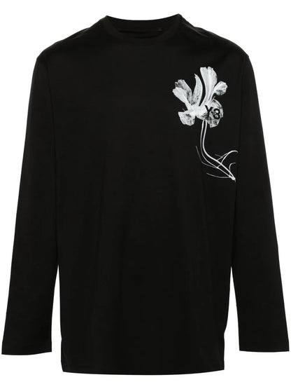 Gfx Floral-Print Cotton T-Shirt