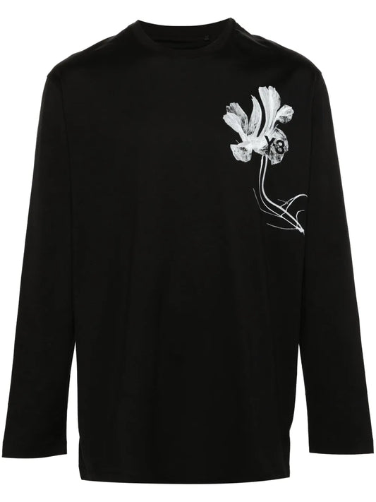 Gfx Floral-Print Cotton T-Shirt