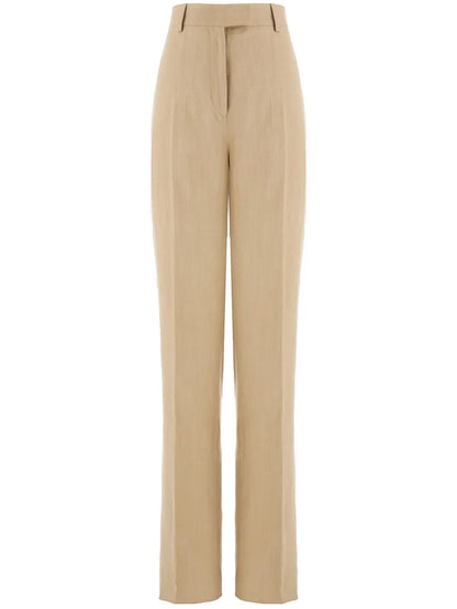 Tailored High-Waisted Trousers