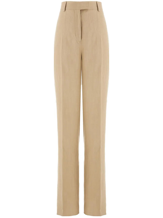 Tailored High-Waisted Trousers