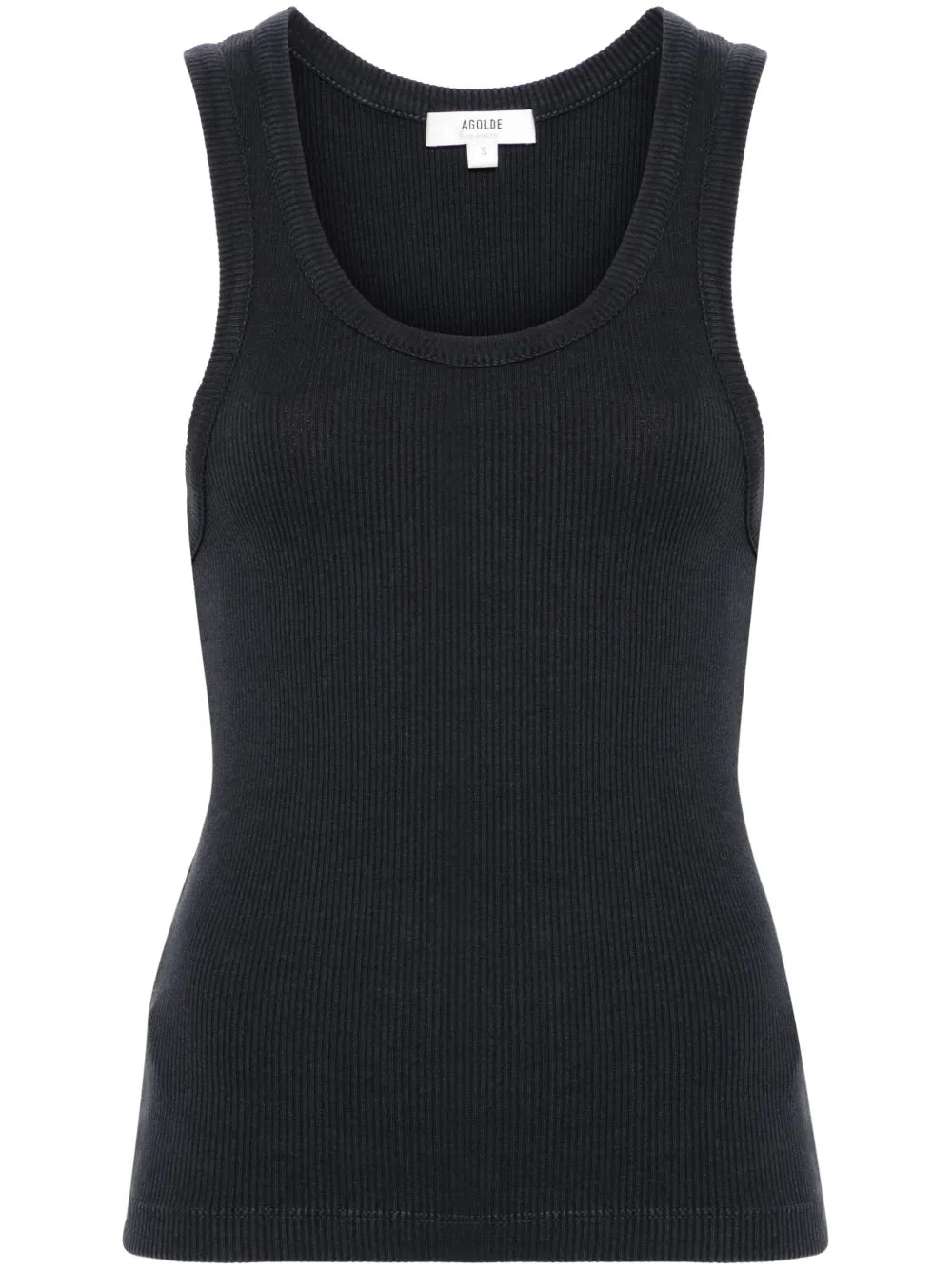 Poppy Ribbed-Knit Tank Top