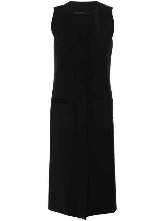 Cut-Out Long Gilet
