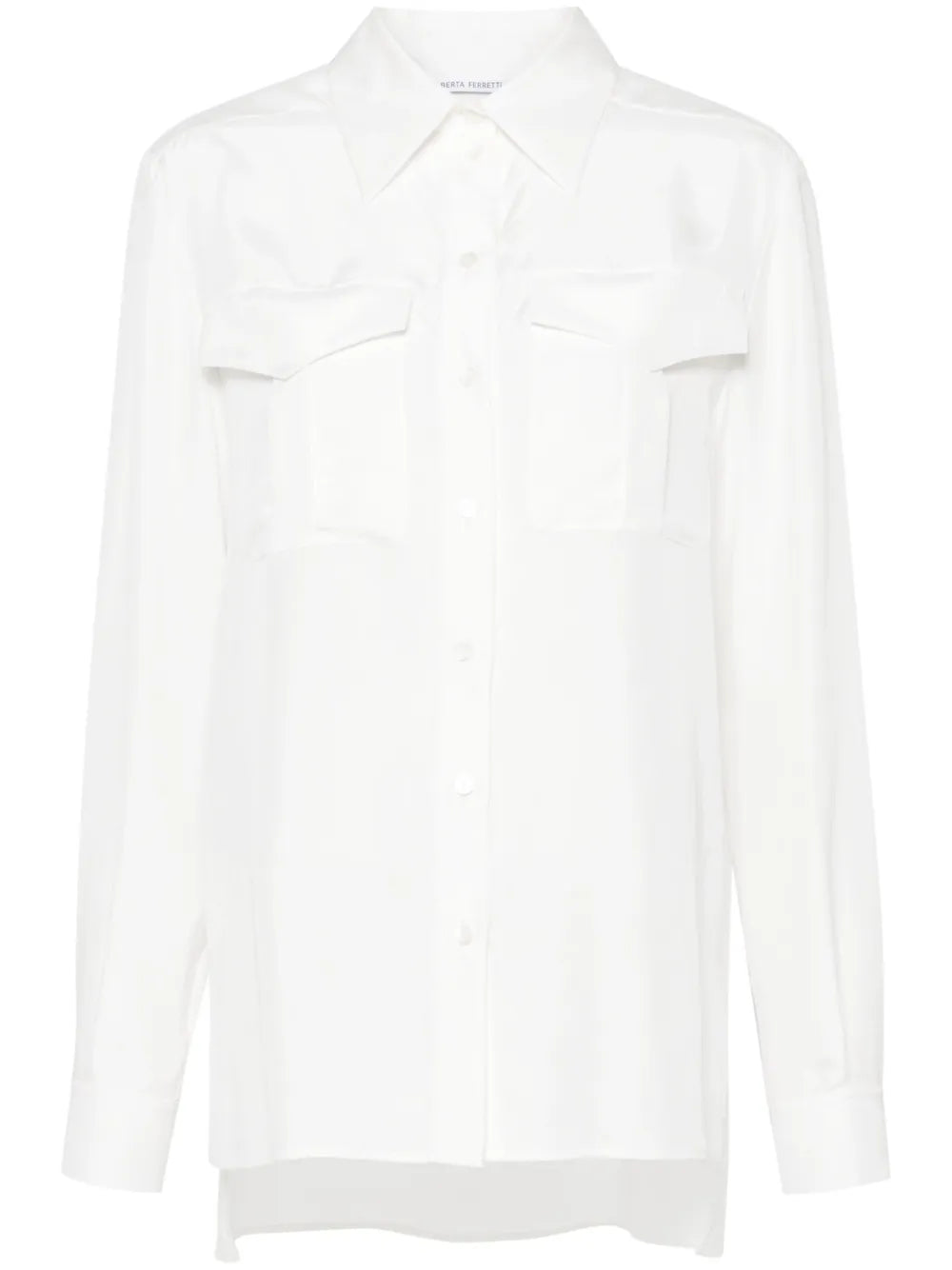 Poplin Silk Shirt