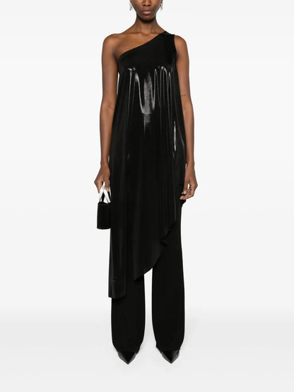 One-Shoulder Asymmetric Tunic