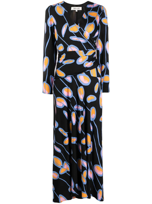 Landira Floral-Print Maxi Dress