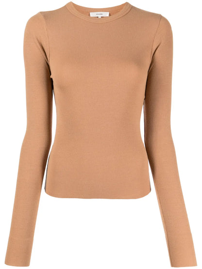 Modal-Blend Long-Sleeve Top