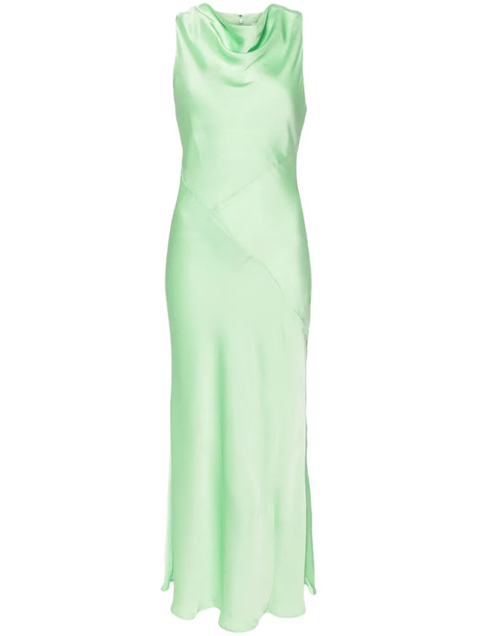 Ambrosie Satin Midi Dress