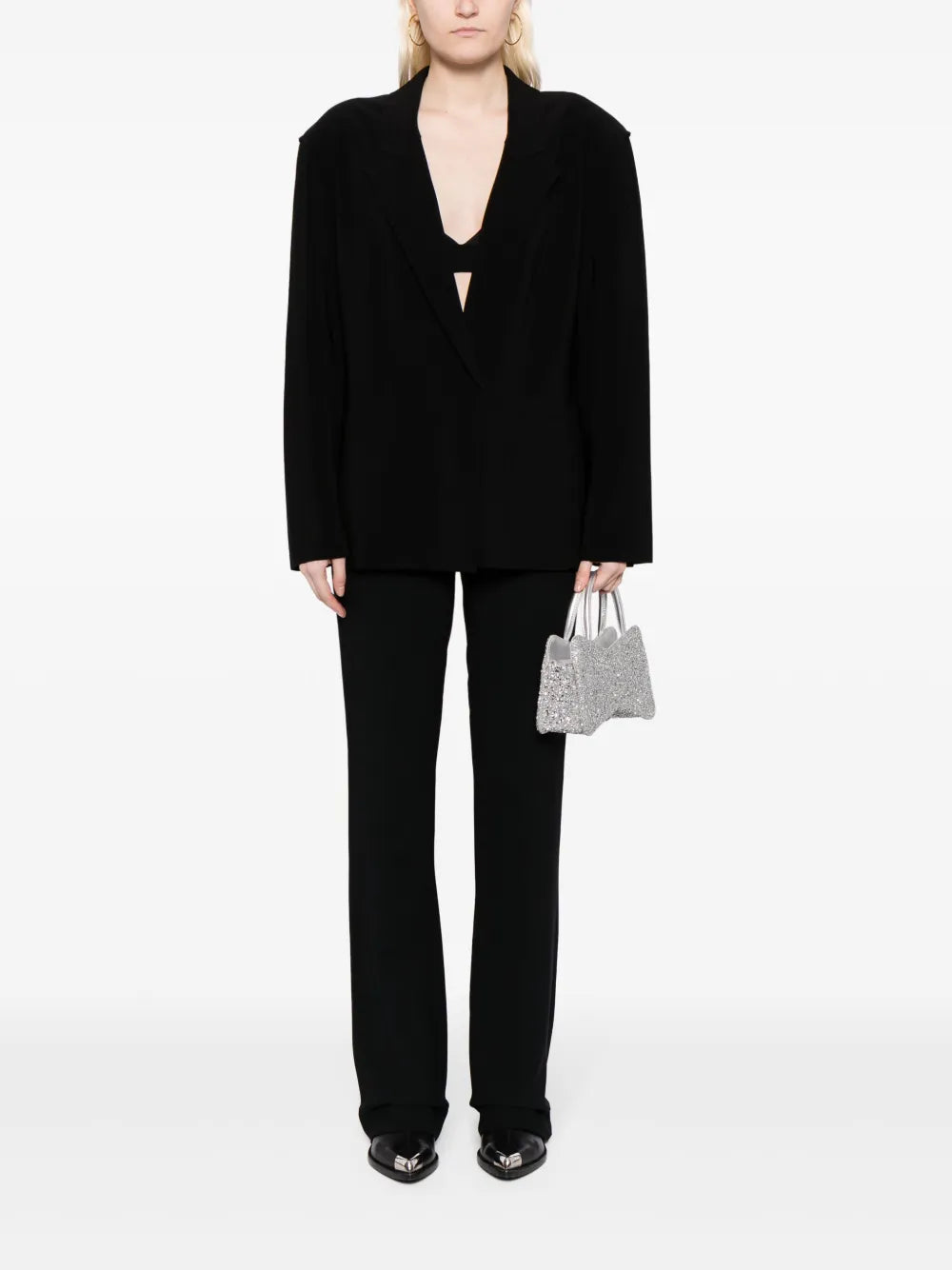 Easy-Fit Single-Breasted Jacket