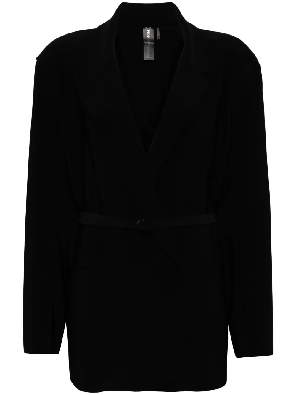 Belted Double-Breasted Blazer