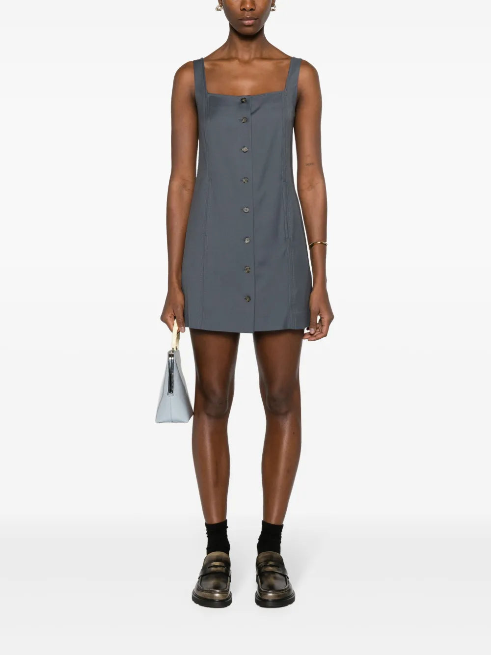 Idon Sleeveless Mid Dress