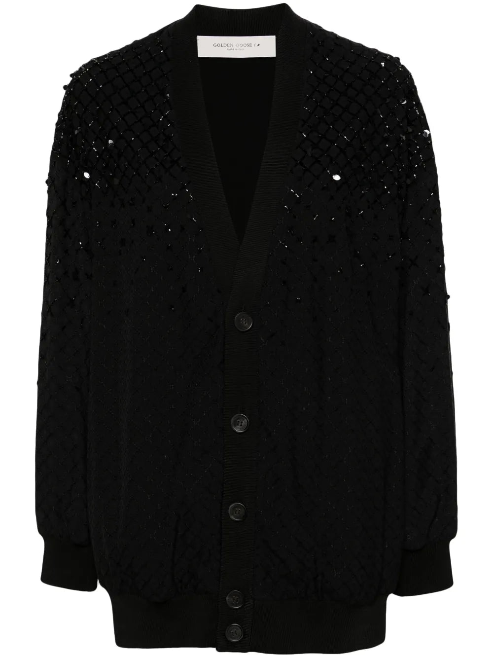 Bead-Embellished Bomber Jacket