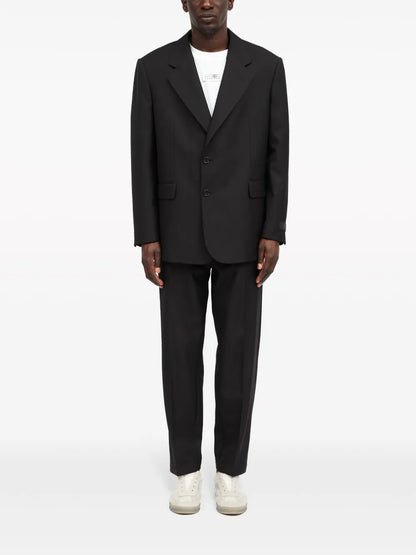 Notch-Lapels Single-Breasted Blazer