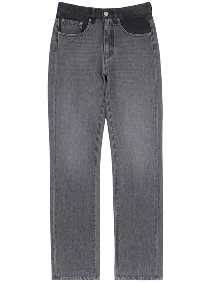 Slim-Cut Cotton Jeans