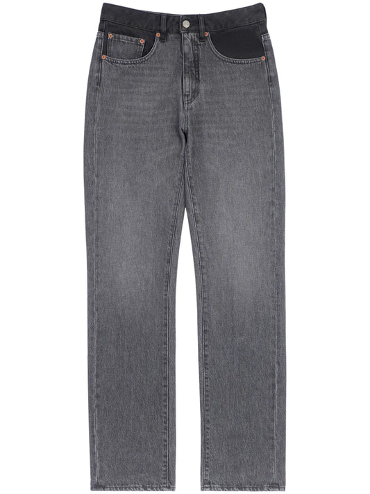 Slim-Cut Cotton Jeans