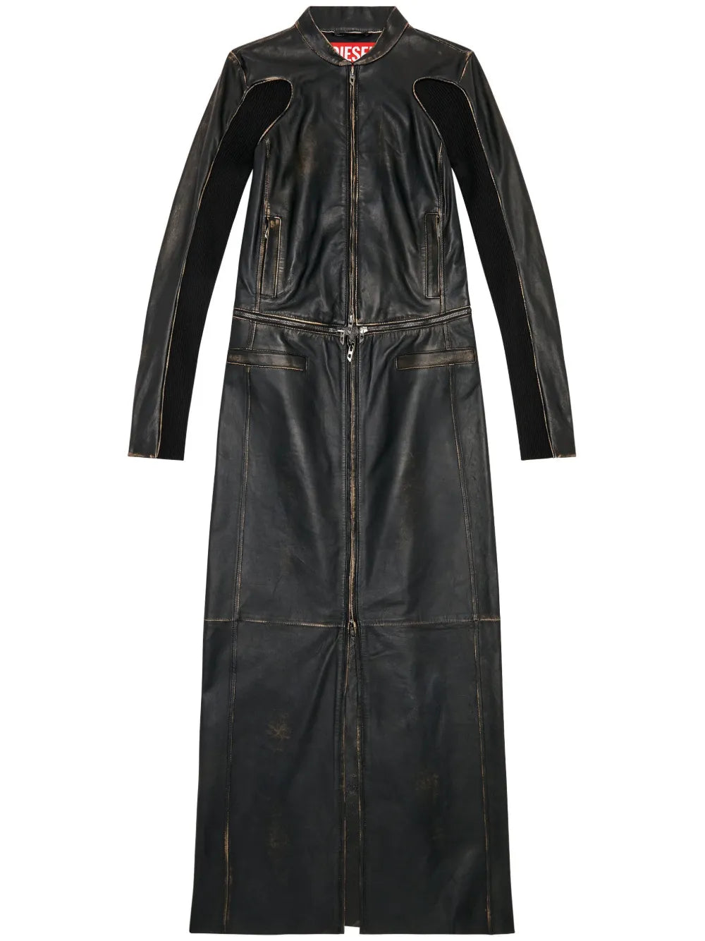 L-Tot Leather Maxi Dress