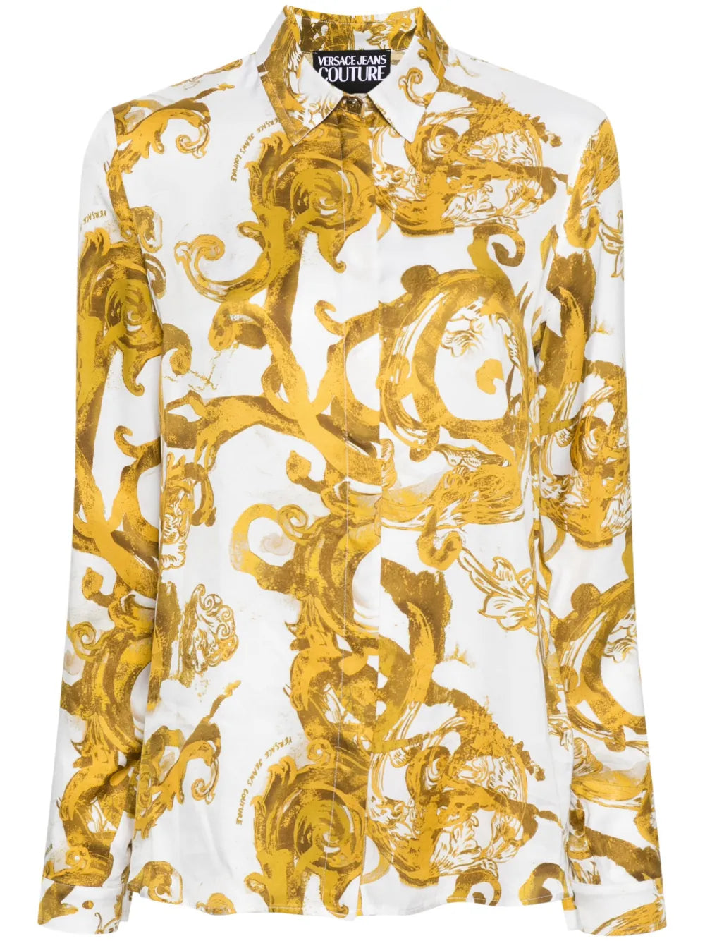 Watercolour Couture-Print Shirt