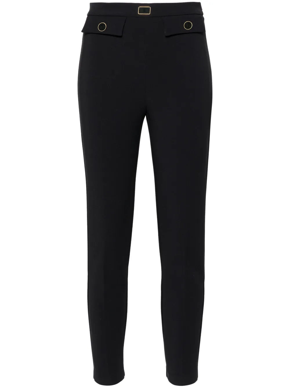 Logo-Plaque Slim-Fit Trousers