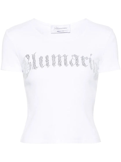 Rhinestone-Embellished T-Shirt