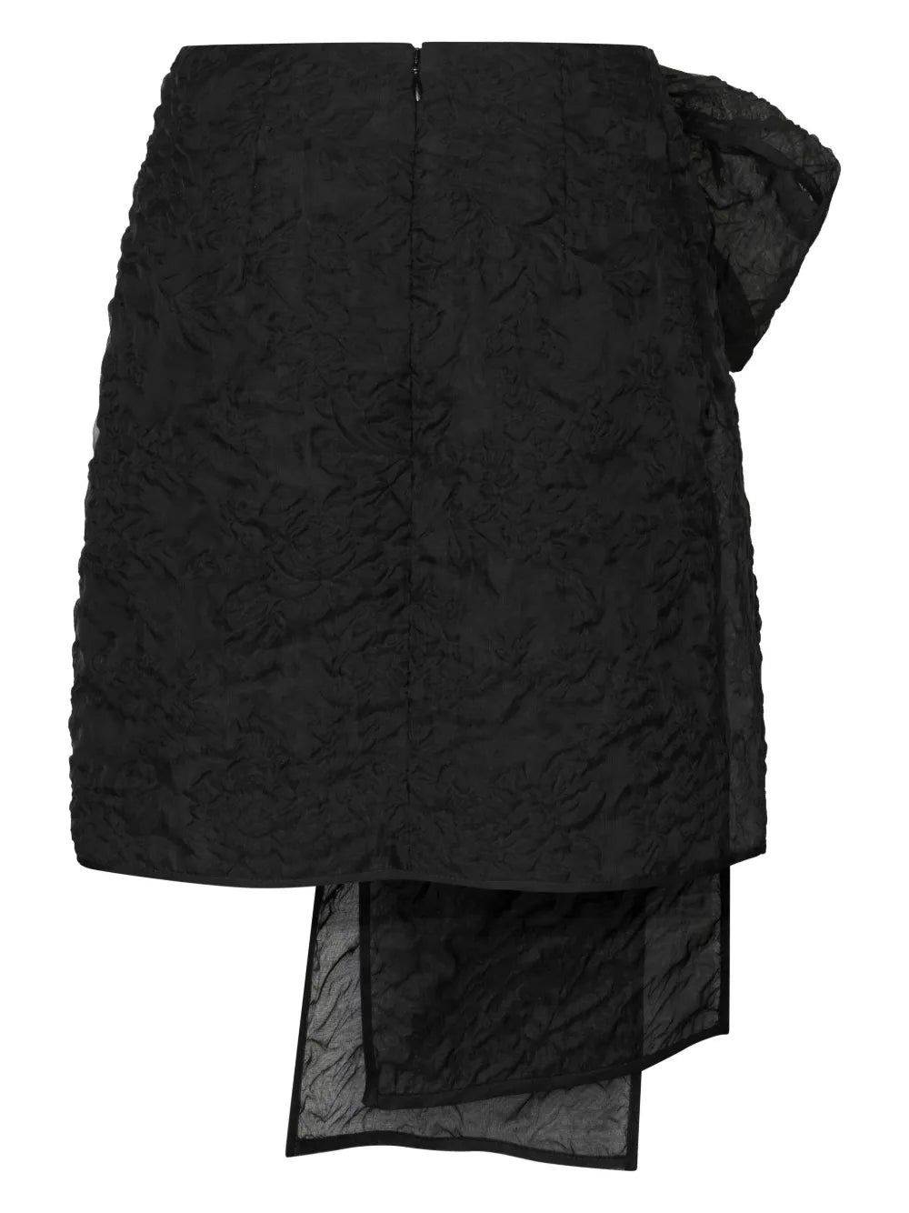 Gigi Matelassé-Effect Skirt