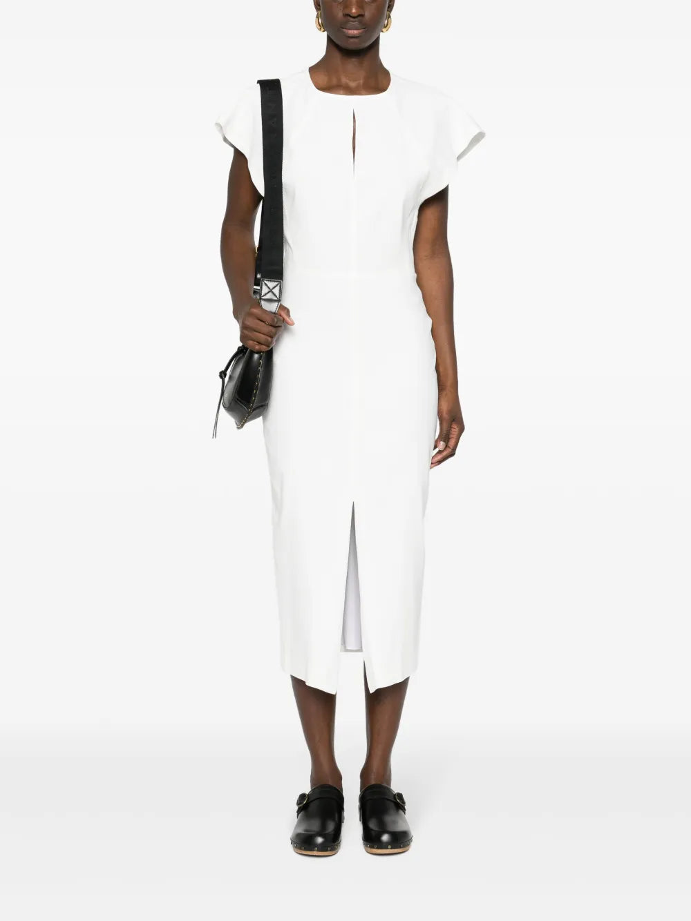 Mirna Hemp-Blend Midi Dress