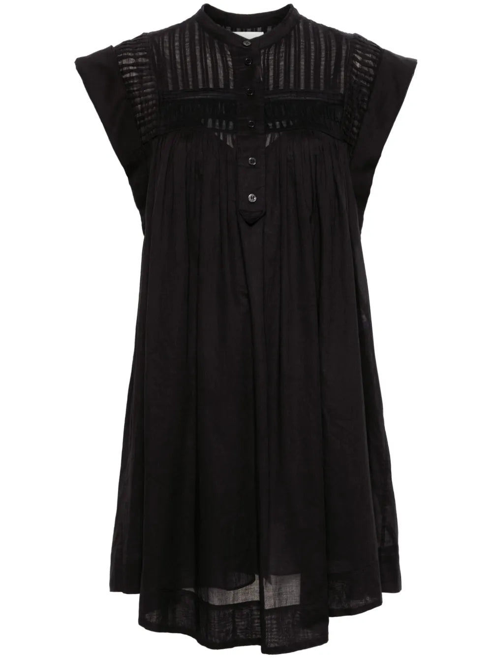 Leazali Pintuck Midi Dress