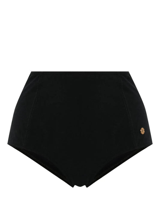 Barocco-Jacquard Bikini Bottoms